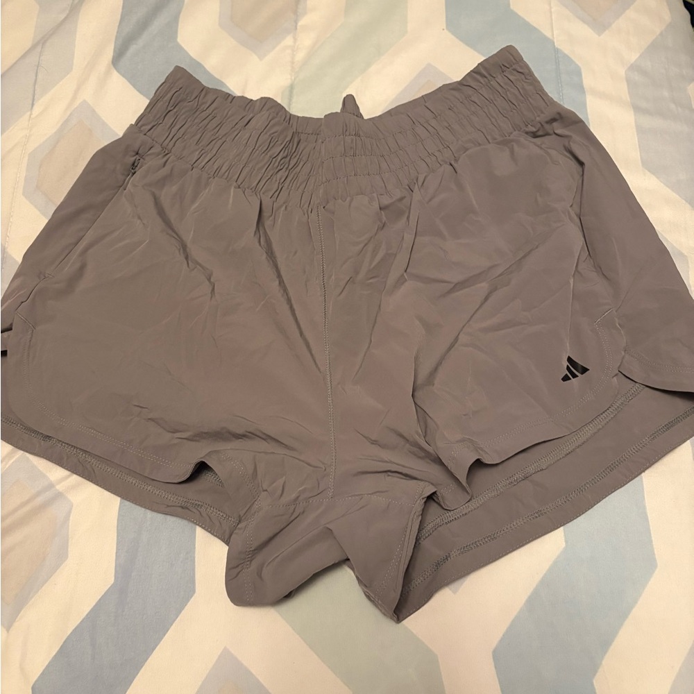 Adidas Light Gray Sports Shorts